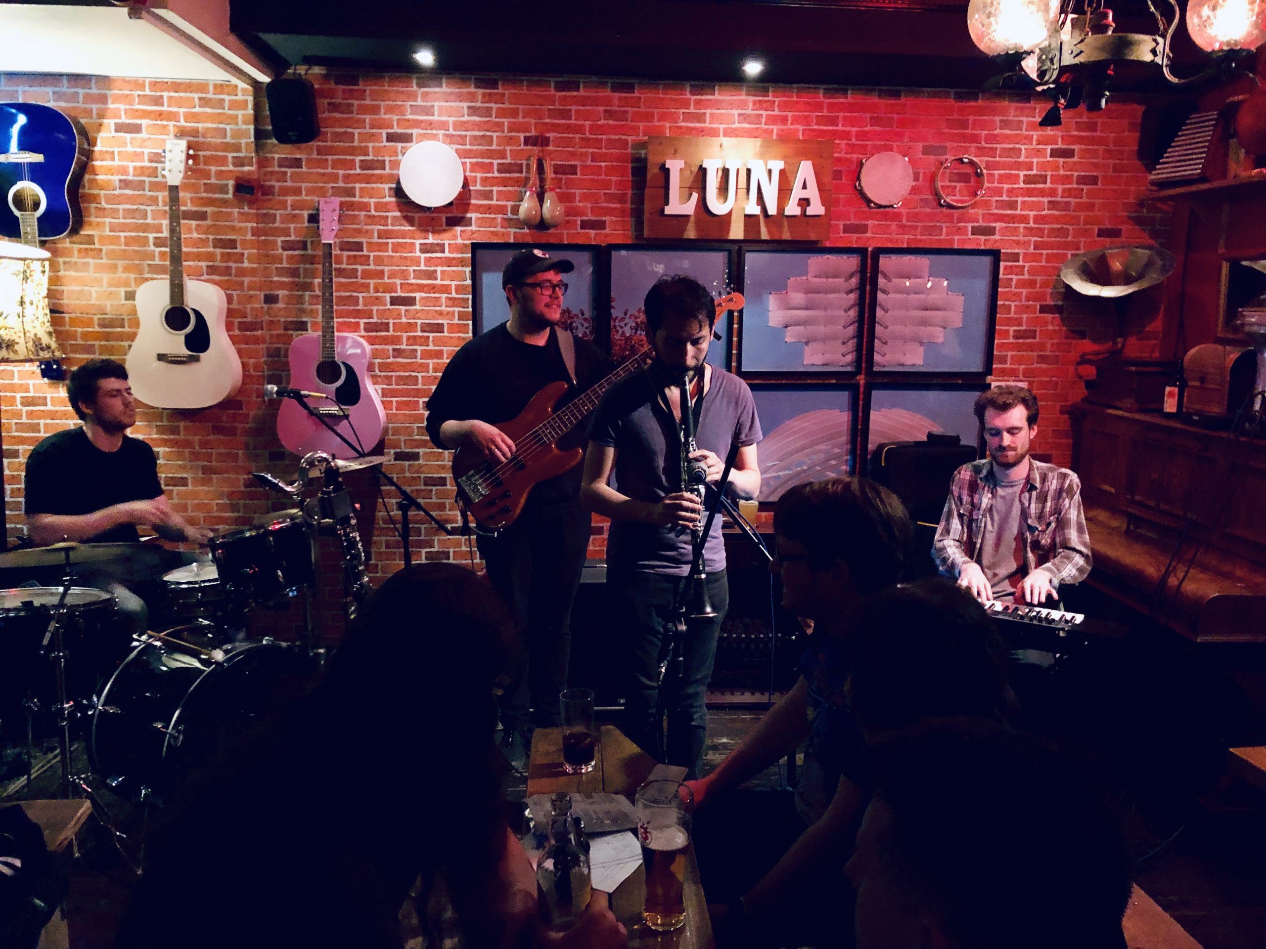 Cardboard Wolf at Luna